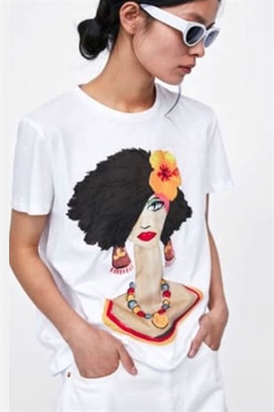 Afro Girl Tshirt