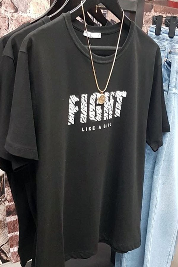 Fight Like A Girl Tshirt