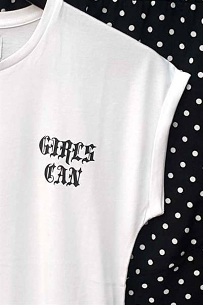 Girls Can Tshirt