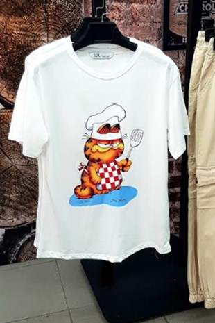 Aşçı Garfield Tshirt