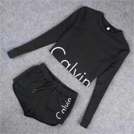 Calvin Sweatshirt Şort Takım