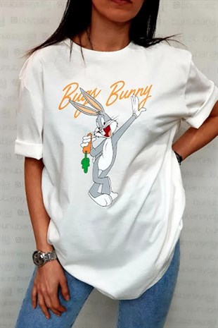 Havuçlu Bugs Bunny Tshirt