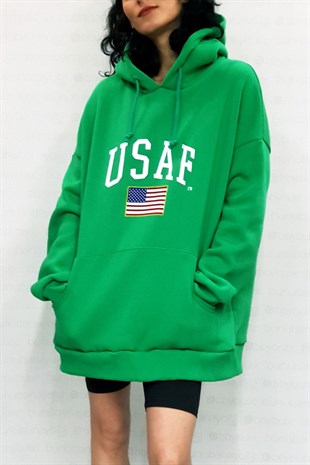 USAF Yeşil Sweatshirt
